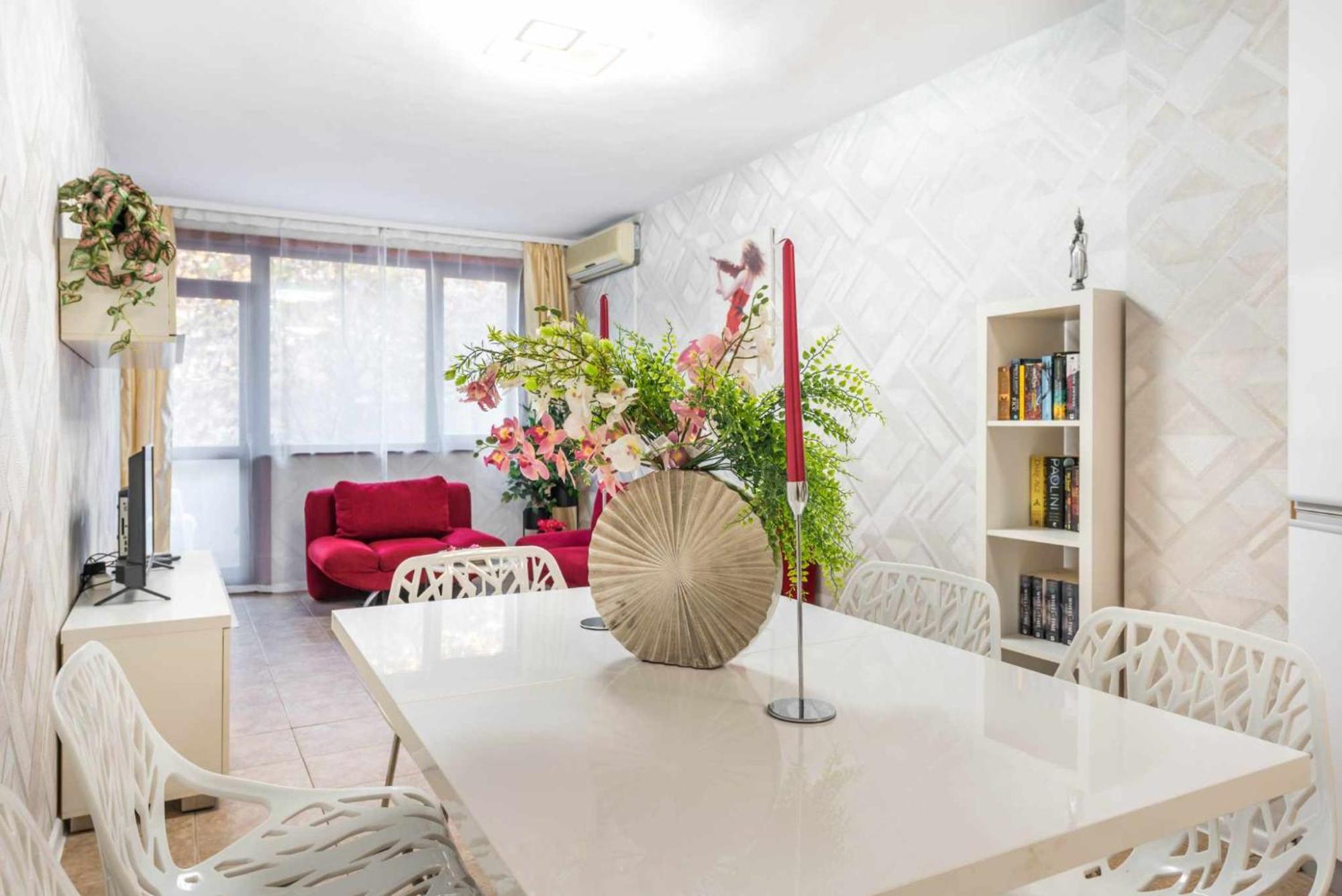 Red Velvet Apartment فارنا المظهر الخارجي الصورة